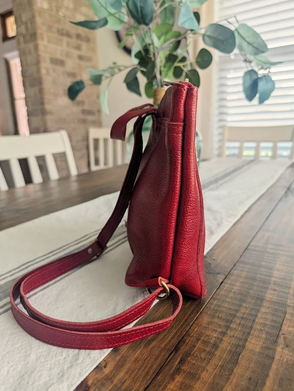 BNNU - Chili Red Tote Backpack - Portland Leather Goods